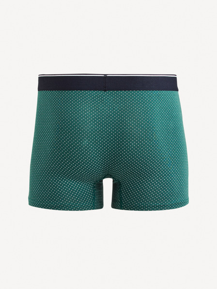 Celio Pantaloni scurți boxeri pentru bărbați cu model verde închis Celio Mitch