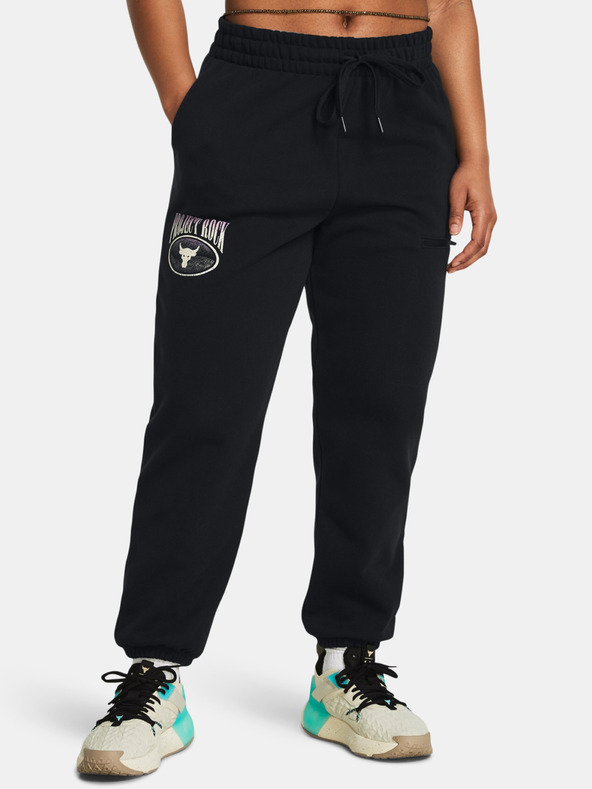 Under Armour Pantaloni sport damă Under Armour Pjt Rck Q1 HW Terry Pant