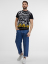 Versace Jeans Couture Cămașă cu model Versace Jeans Couture albă și neagră pentru bărbați