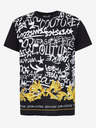 Versace Jeans Couture Cămașă cu model Versace Jeans Couture albă și neagră pentru bărbați