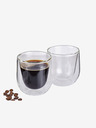 Cilio Set de pahare de cafea cu pereți dubli 2 buc Verona Cilio