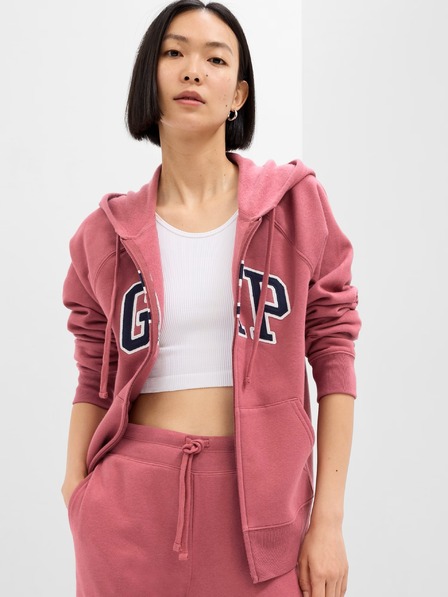 GAP Hanorac cu logo și fleece GAP