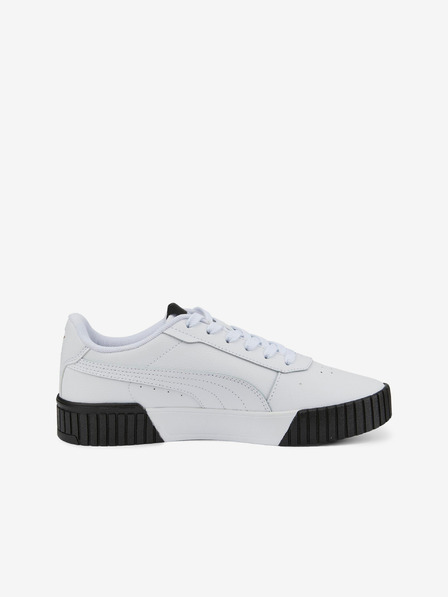 Puma Adidași din piele pentru femei Puma Carina 2.0 alb