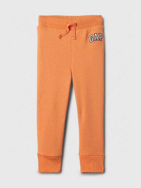 GAP Baby pantaloni de trening cu logo GAP