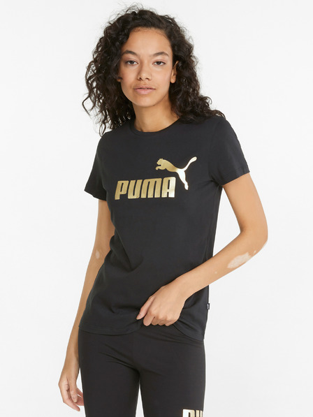 Puma Tricou imprimat negru pentru femei Puma