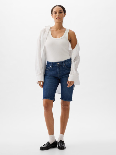 GAP Pantaloni scurți din denim mid rise GAP