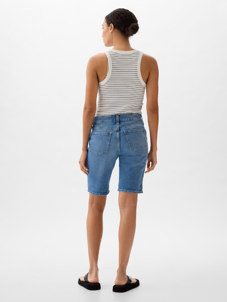 GAP Pantaloni scurți din denim mid rise GAP