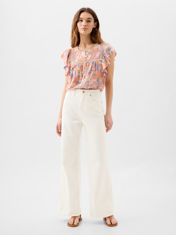 GAP Blugi Wide Leg High Rise GAP