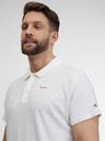 Pepe Jeans Tricou polo crem pentru bărbați cu in Pepe Jeans Faren
