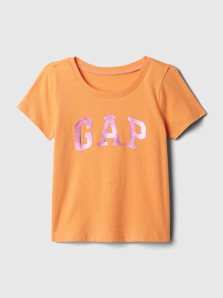 GAP Tricou cu logo metalic pentru copii GAP