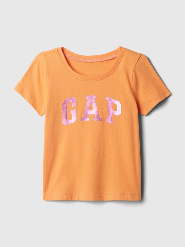 GAP Tricou cu logo metalic pentru copii GAP