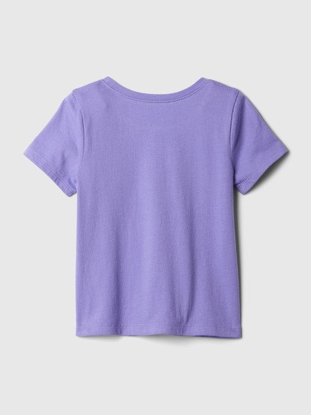 GAP Tricou cu logo metalic pentru copii GAP