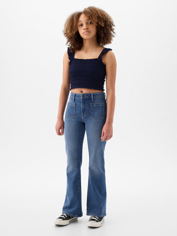 GAP Blugi pentru copii Flare high rise GAP