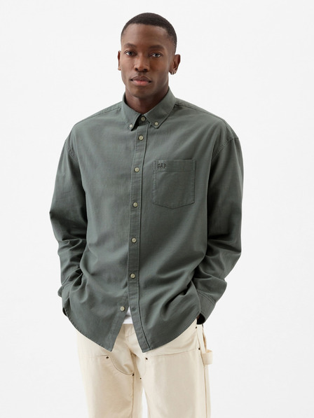 GAP Cămașă oxford logo oversize GAP