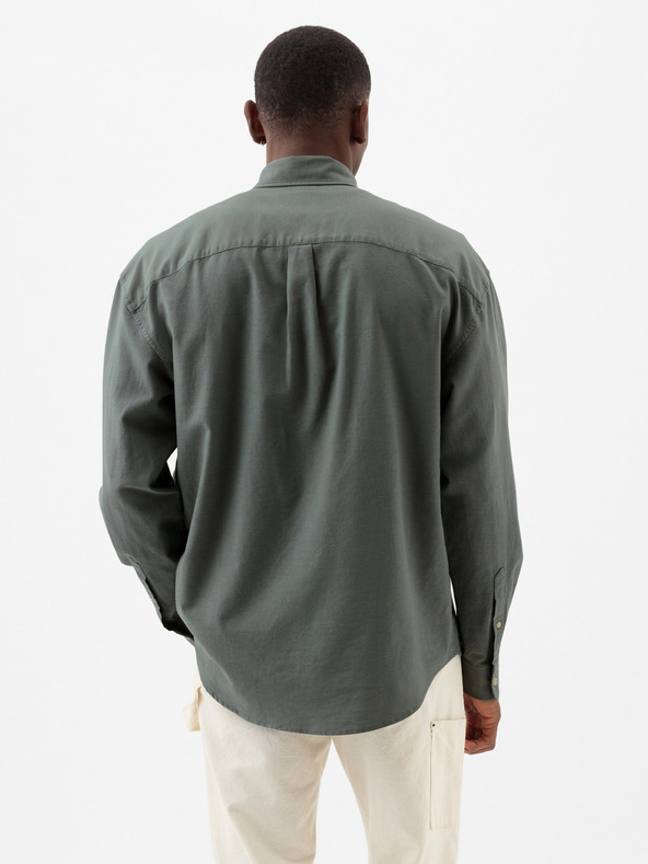 GAP Cămașă oxford logo oversize GAP