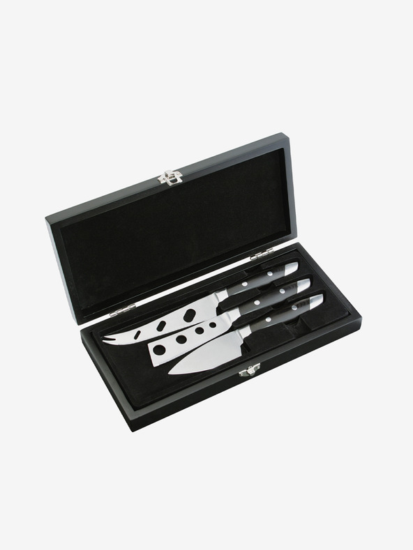 Cilio Set de trei cuțite de brânză într-o cutie cadou Fontina Cilio