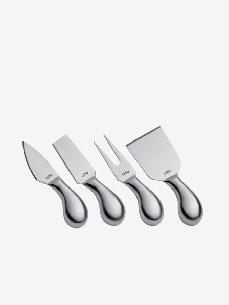 Cilio Set de patru cuțite de brânză într-o cutie cadou Piave Cilio