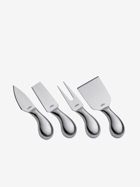 Cilio Set de patru cuțite de brânză într-o cutie cadou Piave Cilio