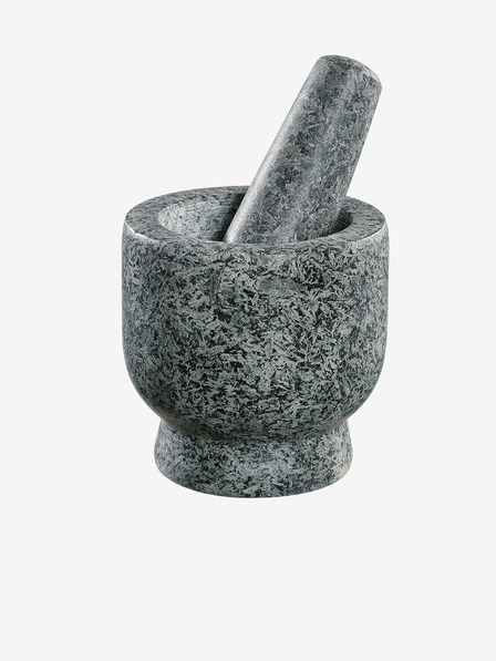 Cilio Mortar și pisălog din granit gri Plutos Cilio
