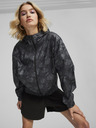 Puma Jachetă cu model ușor de culoare gri pentru femei Puma Blossom AOP Windbreaker