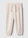 GAP Baby pantaloni de trening cu logo GAP