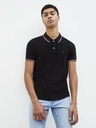 Celio Tricou polo negru pentru bărbați Celio Necetwo