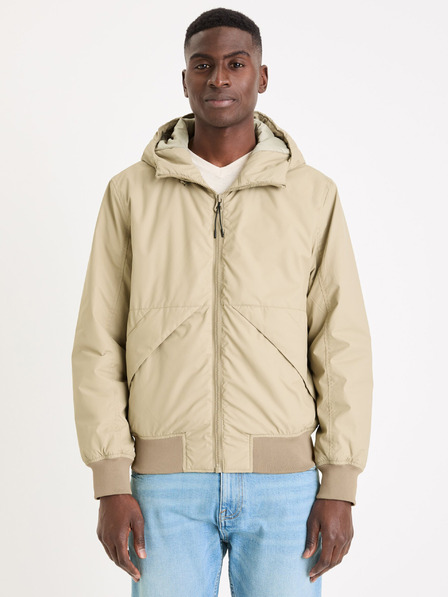 Celio Jachetă bărbătească bej Celio Guhoodie