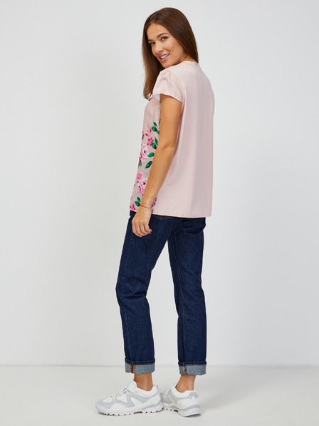 Orsay Bluză cu flori roz deschis ORSAY