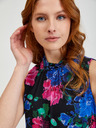 Orsay Rochie maxi florala de damă neagră ORSAY