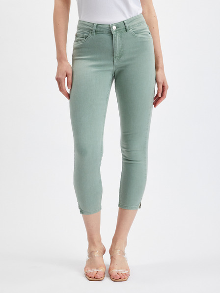 Orsay Blugi skinny de damă verde deschis ORSAY