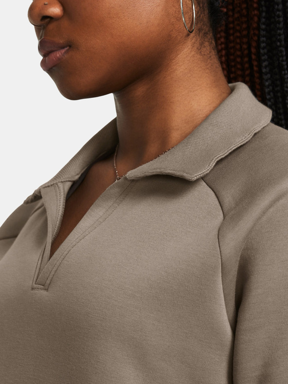 Under Armour Hanorac damă Under Armour Unstoppable Flc Rugby Crop