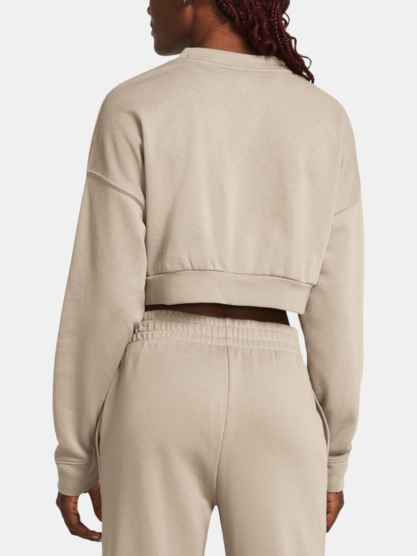 Under Armour Hanorac damă Under Armour UA Rival Terry OS Crop Crw