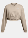 Under Armour Hanorac damă Under Armour UA Rival Terry OS Crop Crw