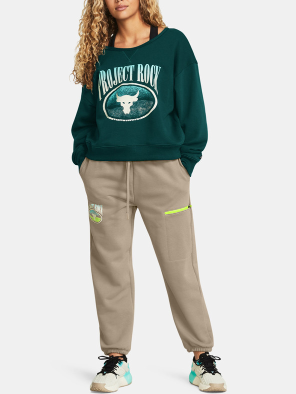 Under Armour Pantaloni sport damă Under Armour Pjt Rck Q1 HW Terry Pant