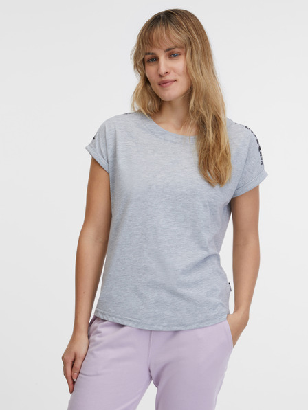 Sam 73 Tricou cu dungi pentru femei gri deschis SAM 73 Iris
