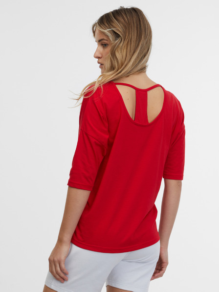 Sam 73 Tricou roșu pentru femei SAM 73 Carlota