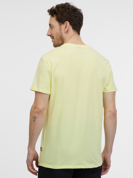 Sam 73 Tricou bărbătesc galben deschis SAM 73 Fabio