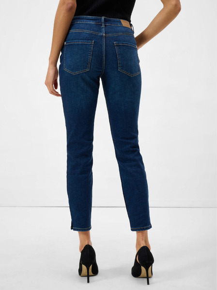 Orsay Blugi skinny de culoare albastru închis ORSAY