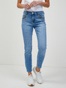 Orsay Blugi skinny decupați albastru deschis ORSAY