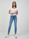 Orsay Blugi skinny decupați albastru deschis ORSAY