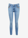 Orsay Blugi skinny decupați albastru deschis ORSAY