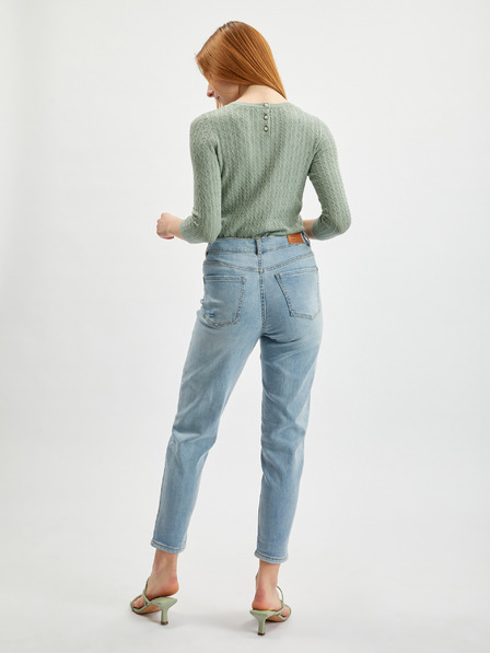 Orsay Blugi de culoare albastru deschis pentru femei ORSAY