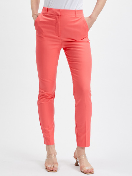Orsay Pantaloni de damă portocalii ORSAY