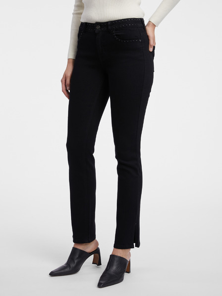 Orsay Pantaloni negri de damă ORSAY