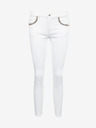 Orsay Blugi albi scurți skinny fit ORSAY