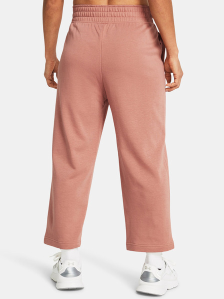 Under Armour Pantaloni de trening pentru femei Under Armour UA Rival Terry Crop Wide Leg
