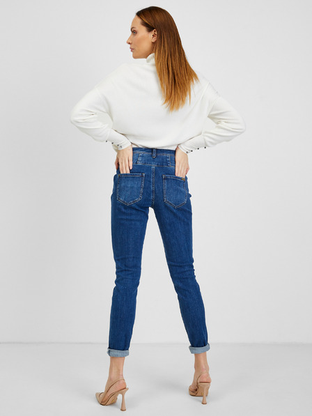 Orsay Blugi skinny fit albastru închis pentru femei ORSAY
