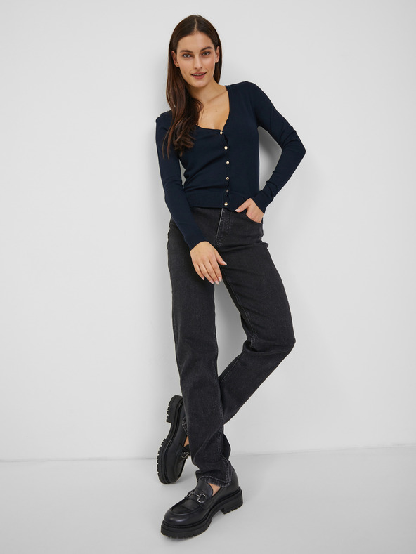 Orsay Cardigan de damă albastru închis ORSAY