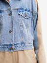 Desigual Trench Desigual Shorlock albastru și bej, damă