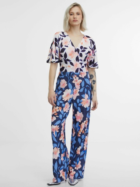 Orsay Salopetă cu model floral roz-albastru pentru femei ORSAY